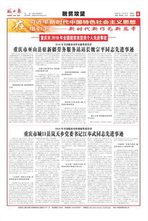 高原上的“娘家人”——记重庆市巫山县驻新疆劳务服务站站长魏宗平同志先进事迹